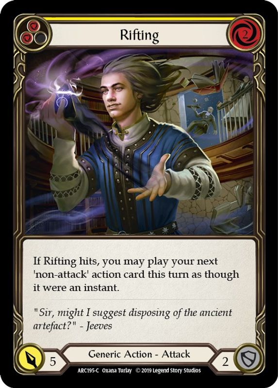 Rifting (Yellow) - ARC195 - Common