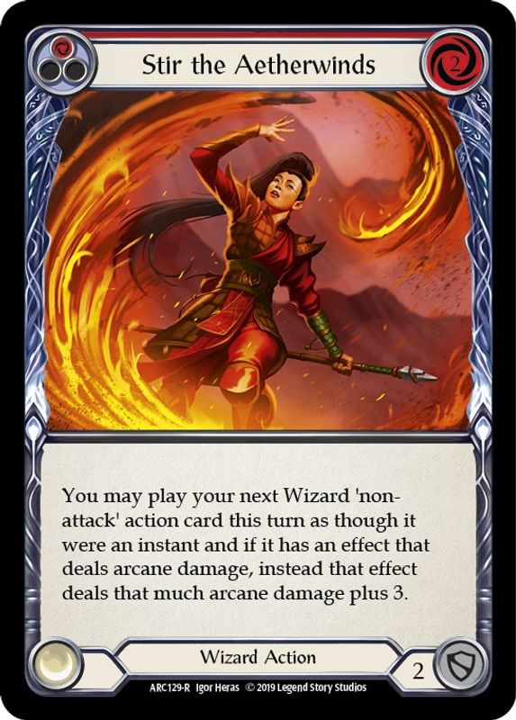 Stir the Aetherwinds (Red) - ARC129 - Rare