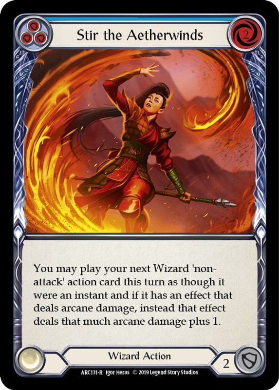Stir the Aetherwinds (Blue) - ARC131 - Rare