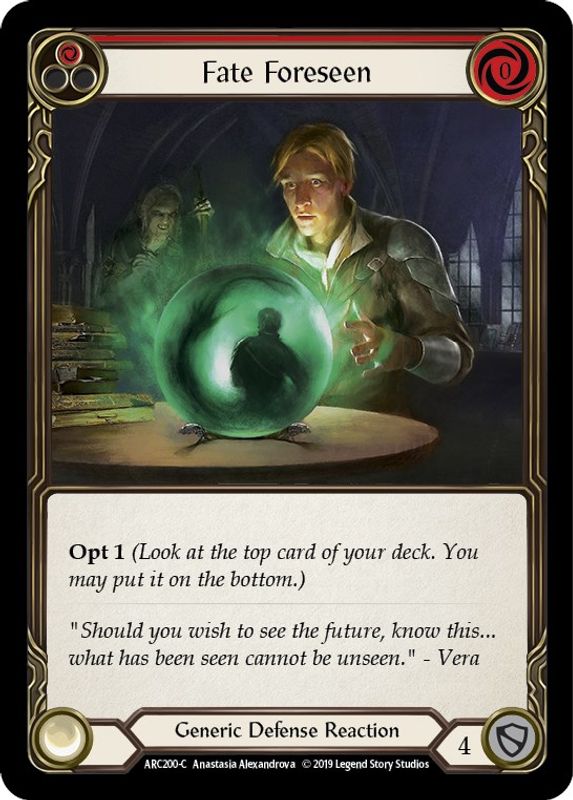 Fate Foreseen (Red) - ARC200 - Common