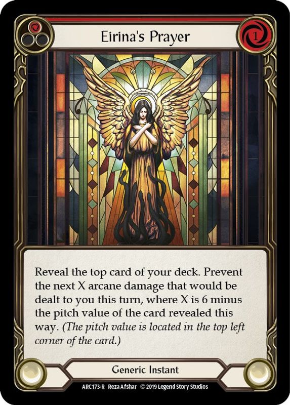 Eirina's Prayer (Red) - ARC173 - Rare