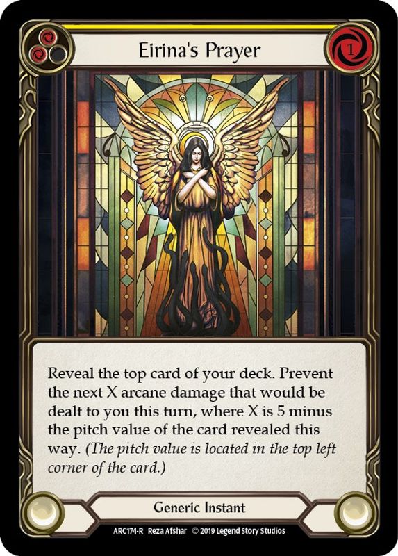 Eirina's Prayer (Yellow) - ARC174 - Rare