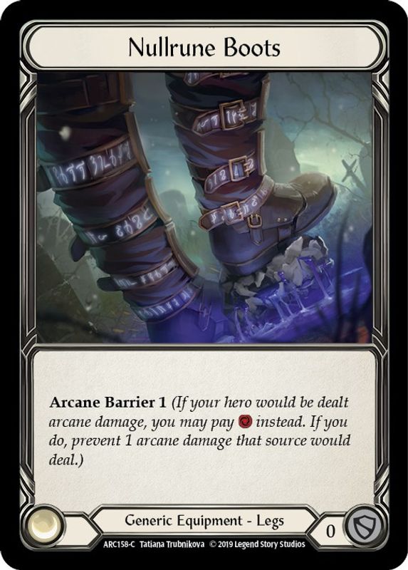 Nullrune Boots - ARC158 - Common