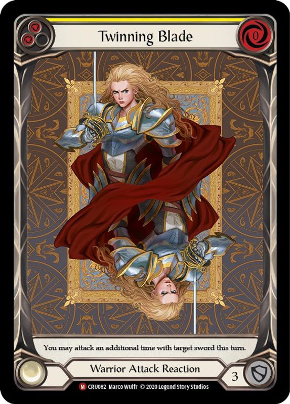Twinning Blade (Extended Art) - CRU082 - Majestic