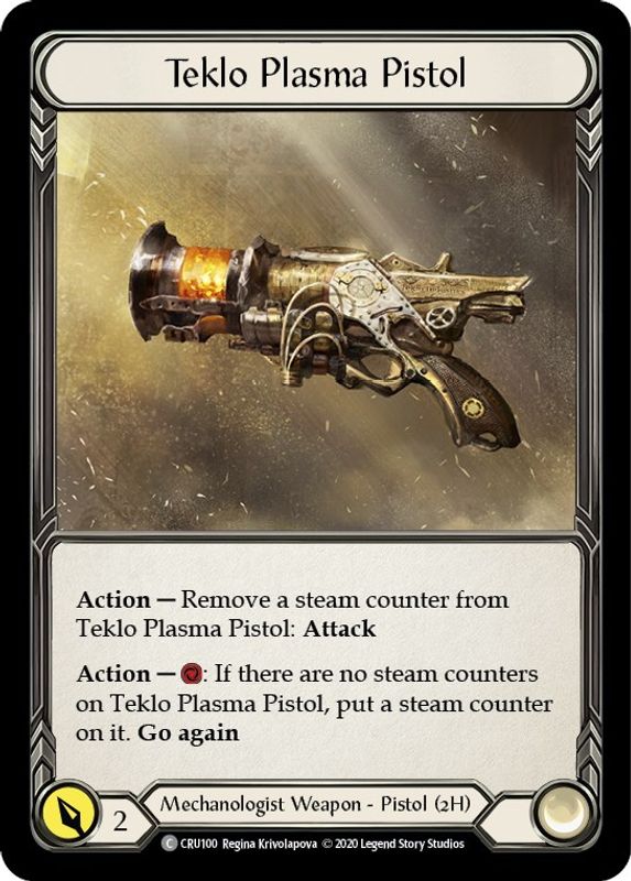 Teklo Plasma Pistol - CRU100 - Common