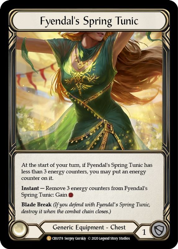 Fyendal's Spring Tunic - CRU178 - Legendary
