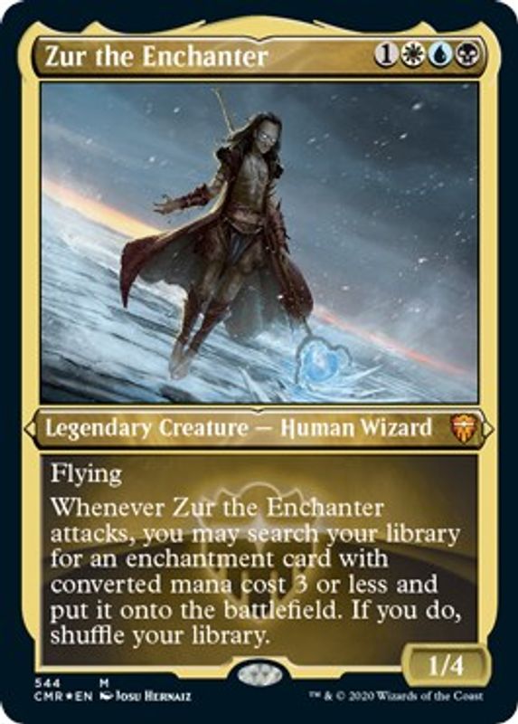 Zur the Enchanter (Foil Etched) - 544 - Mythic