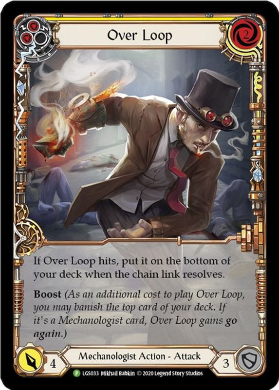 Over Loop (Yellow) - LGS033 - Promo