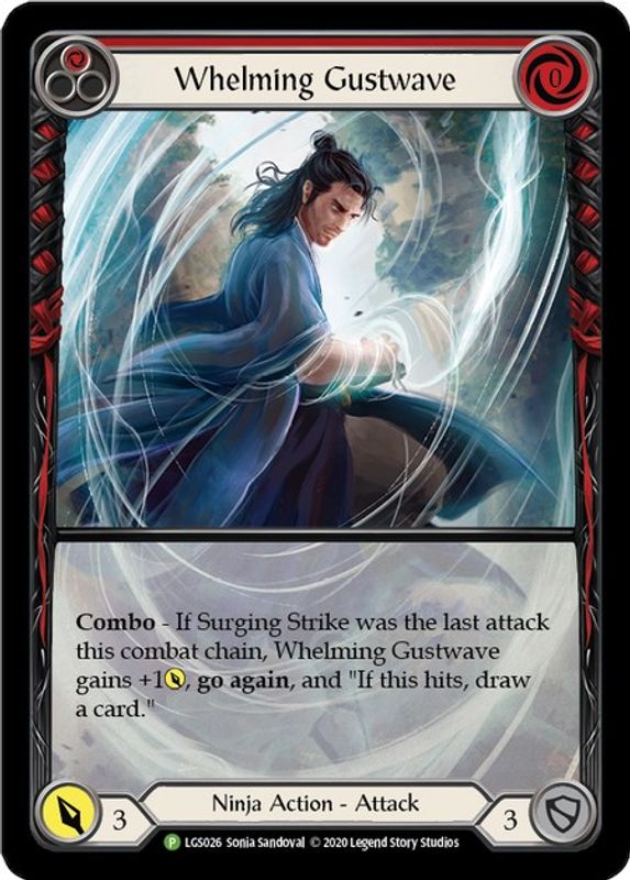 Whelming Gustwave (Red) - LGS026 - LGS026 - Promo