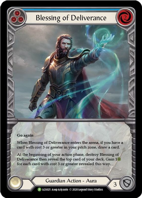 Blessing of Deliverance (Blue) - LGS025 - Promo