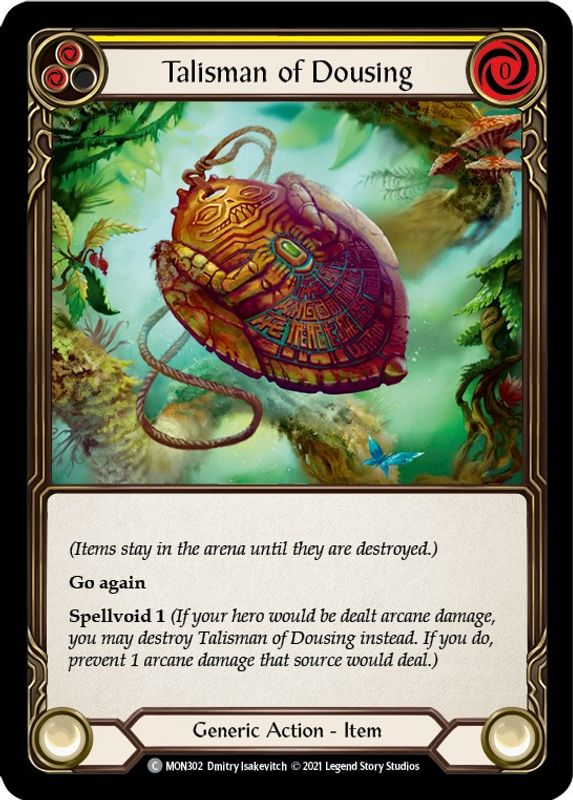 Talisman of Dousing - MON302 - Common