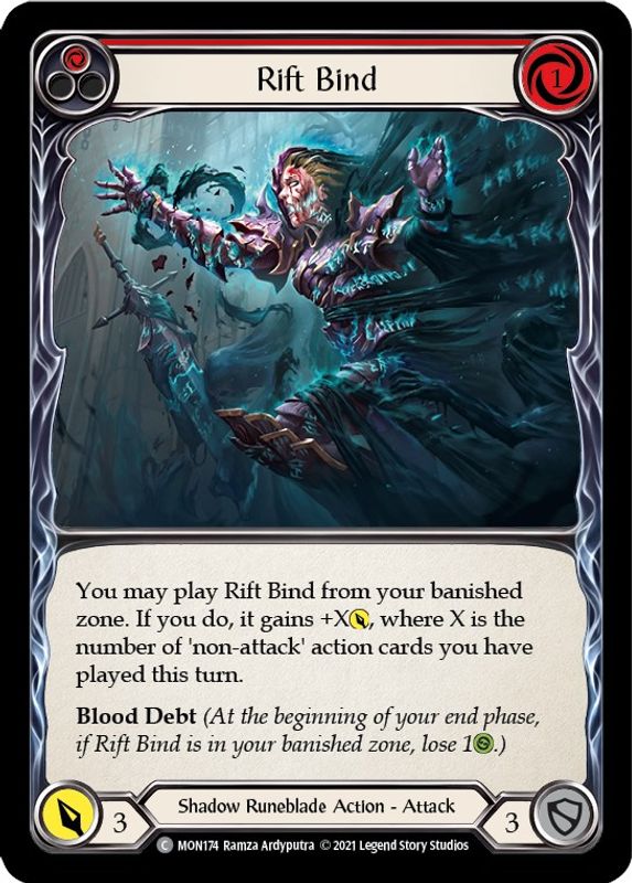 Rift Bind (Red) - MON174 - Common