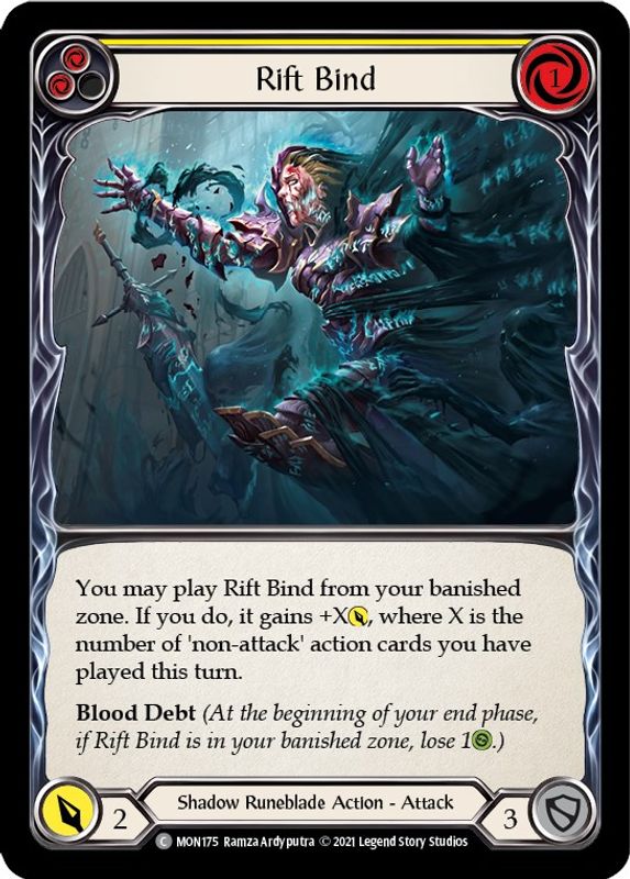 Rift Bind (Yellow) - MON175 - Common