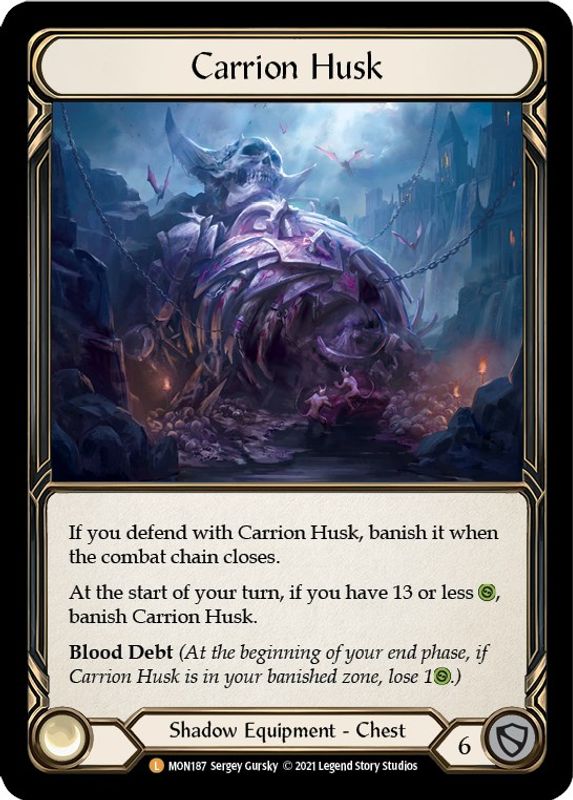 Carrion Husk - MON187 - Legendary