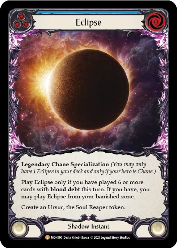 Eclipse - MON190 - Legendary
