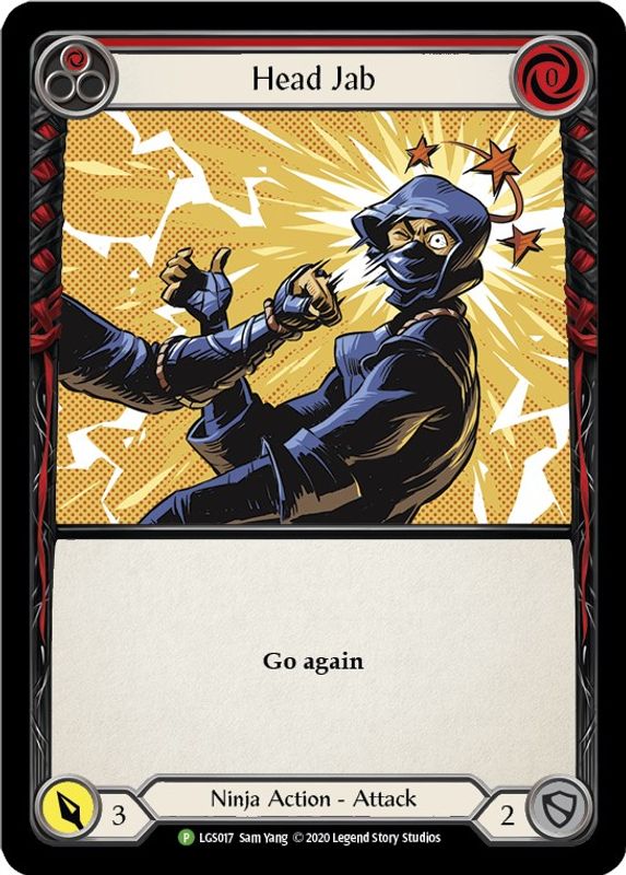 Head Jab (Red) - LGS017 - Promo