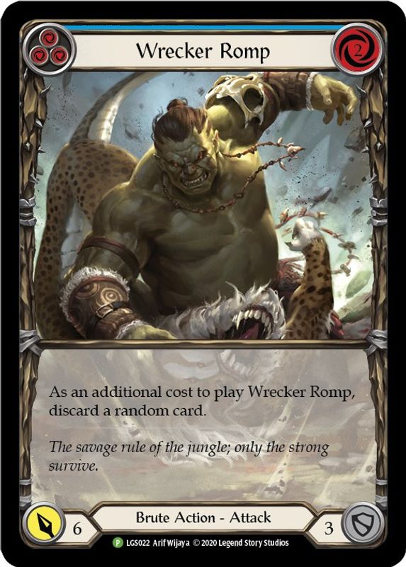 Wrecker Romp (Blue) - LGS022 - LGS022 - Promo