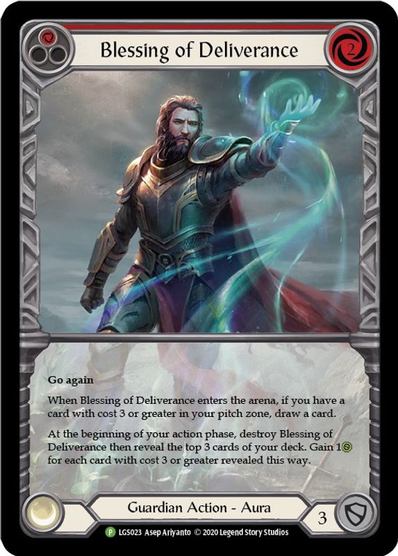 Blessing of Deliverance (Red) - LGS023 - LGS023 - Promo
