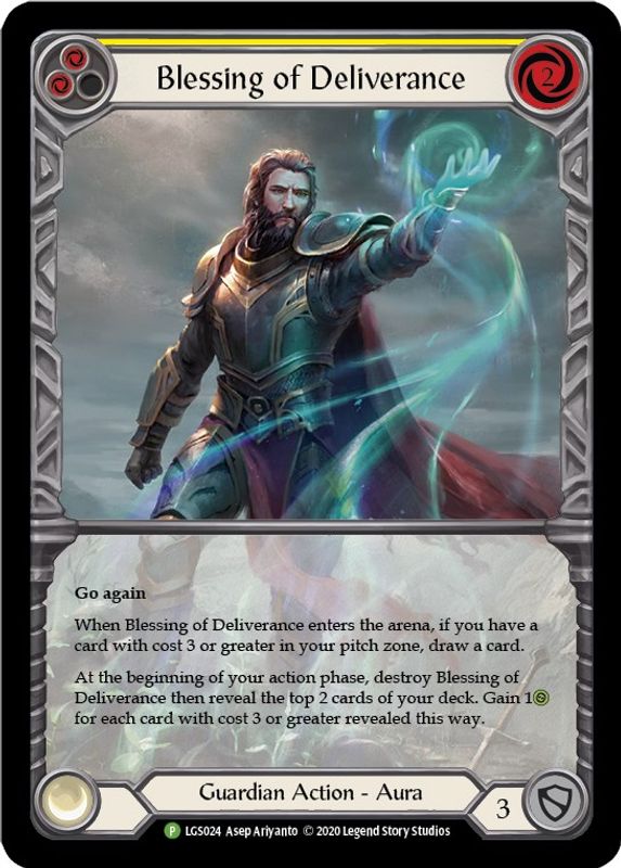 Blessing of Deliverance (Yellow) - LGS024 - Promo
