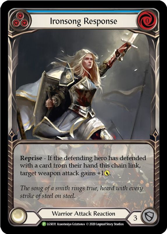 Ironsong Response (Blue) - LGS031 - Promo