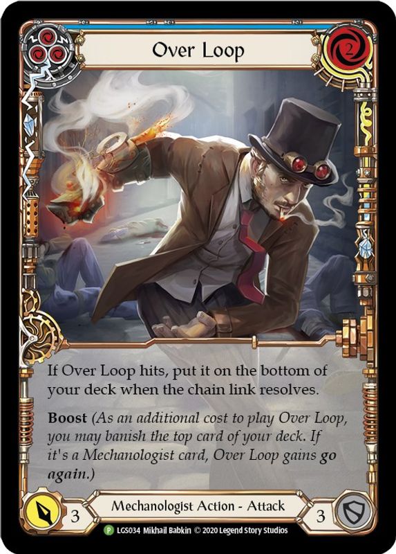 Over Loop (Blue) - LGS034 - Promo