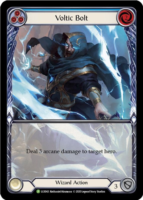 Voltic Bolt (Blue) - LGS043 - Promo