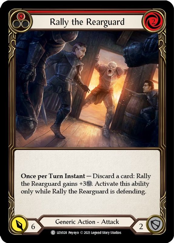 Rally the Rearguard (Red) - LEV028 - Common