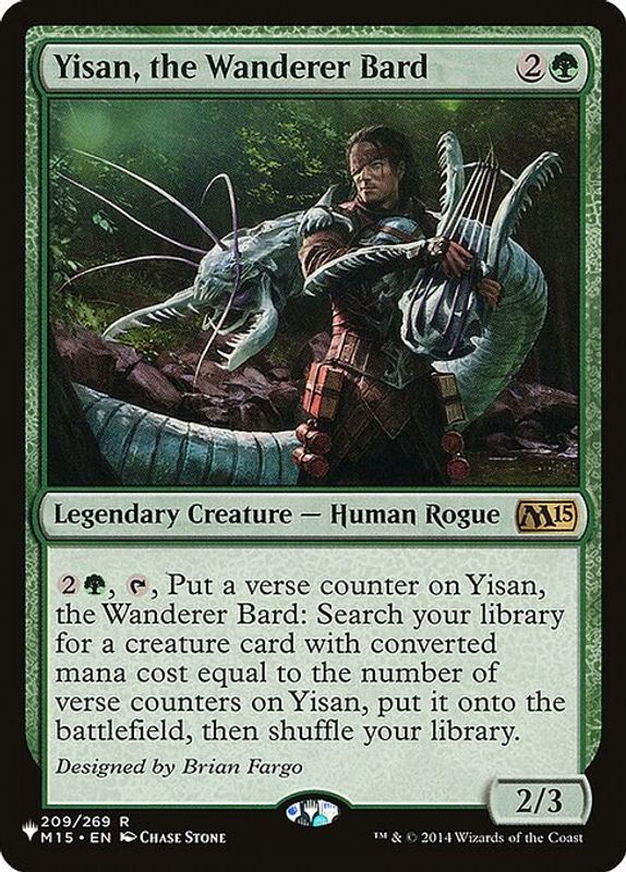 Yisan, the Wanderer Bard - 209 - Rare