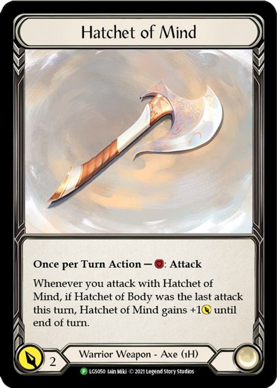 Hatchet of Mind - LGS050 - Promo