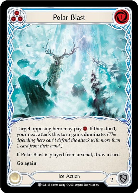 Polar Blast (Blue) - ELE168 - Common