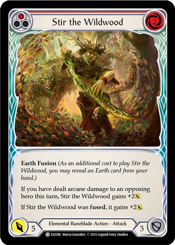 Stir the Wildwood (Red) - ELE082 - Common