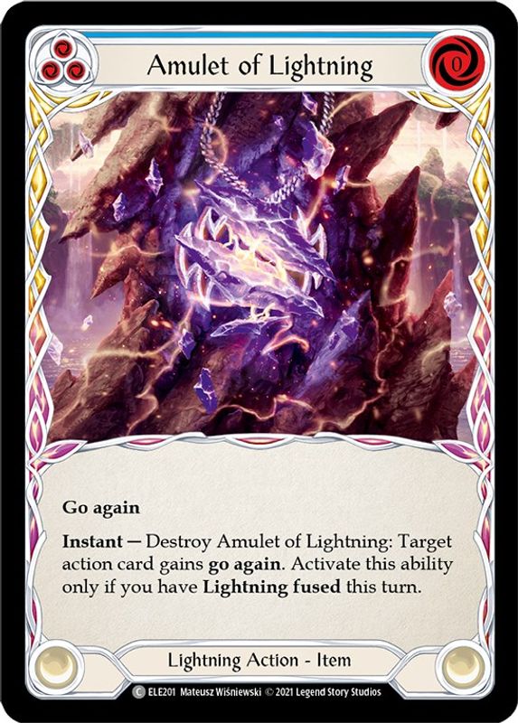 Amulet of Lightning - ELE201 - Common