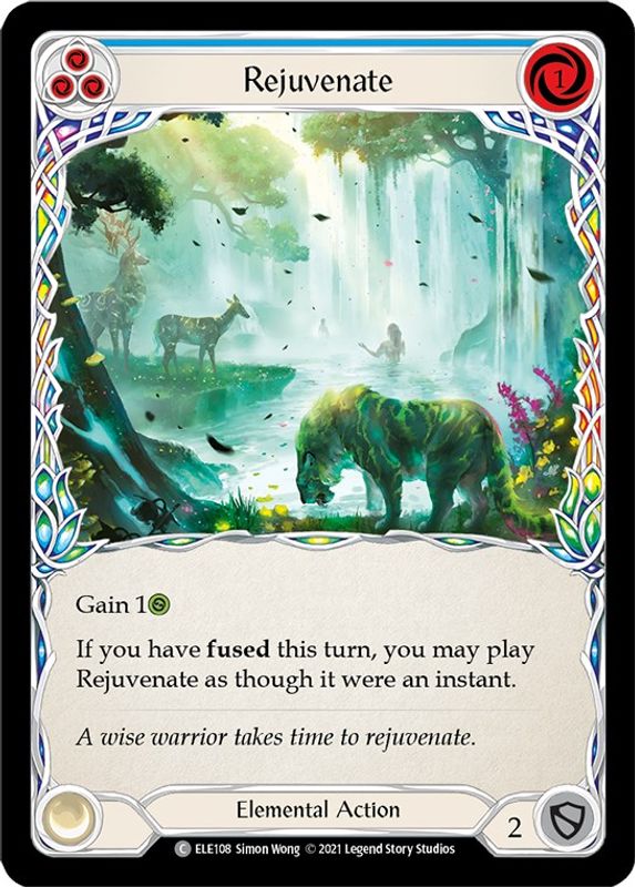 Rejuvenate (Blue) - ELE108 - Common