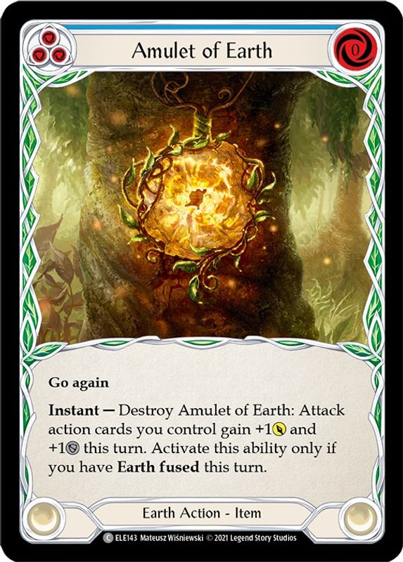 Amulet of Earth - ELE143 - Common