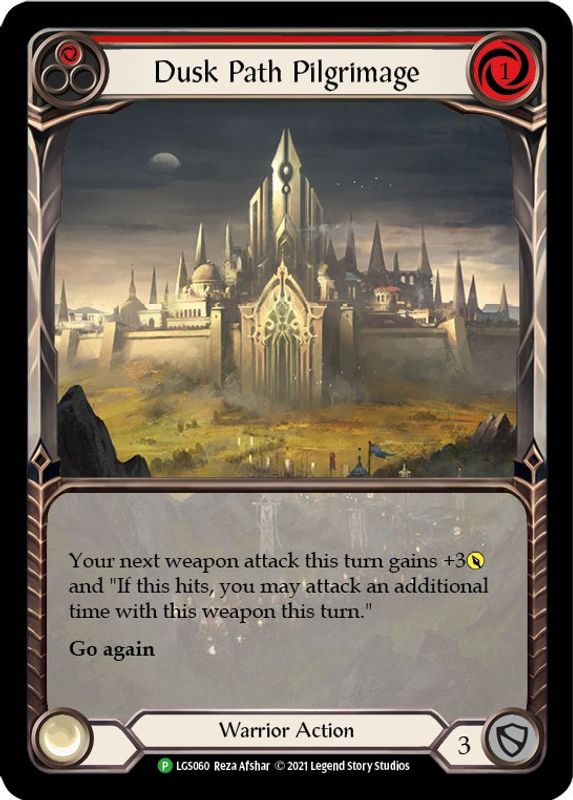 Dusk Path Pilgrimage (Red) - LGS060 - Promo