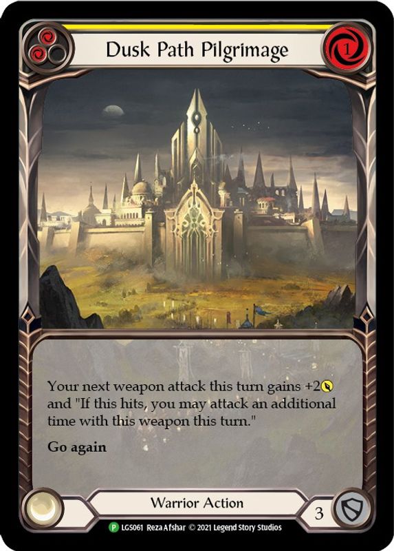 Dusk Path Pilgrimage (Yellow) - LGS061 - Promo