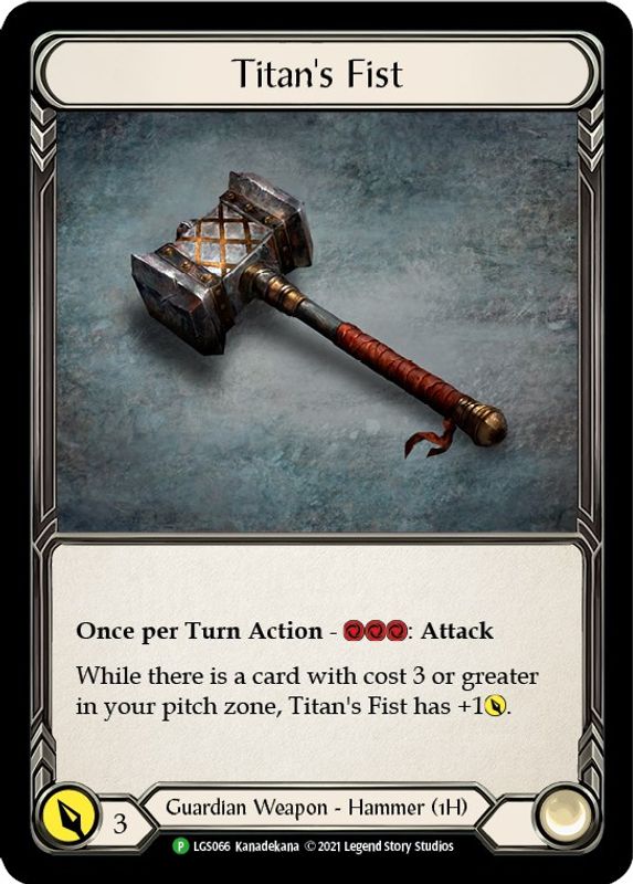 Titan's Fist - LGS066 - Promo