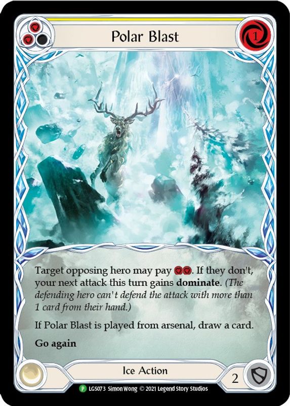 Polar Blast (Yellow) - LGS073 - Promo