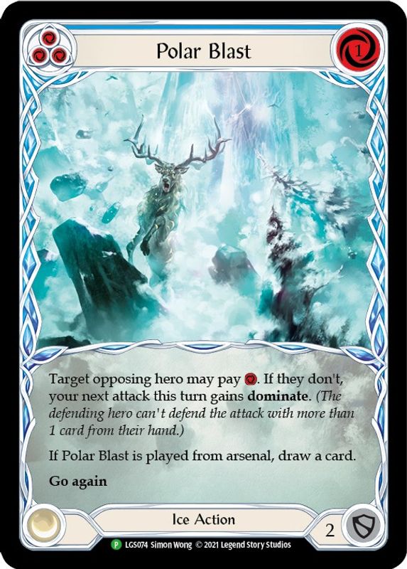 Polar Blast (Blue) - LGS074 - Promo