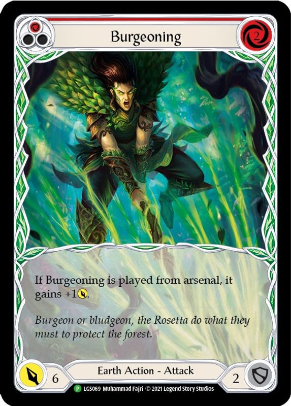 Burgeoning (Red) - LGS069 - Promo