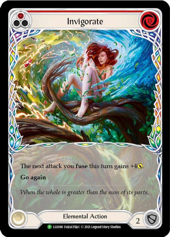 Invigorate (Red) - LGS080 - Promo