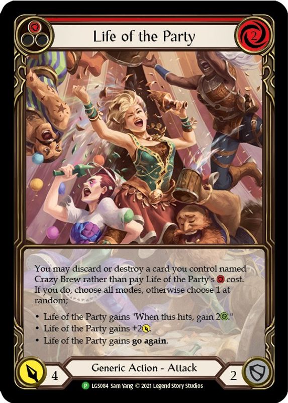 Life of the Party (Red) - LGS084 - Promo