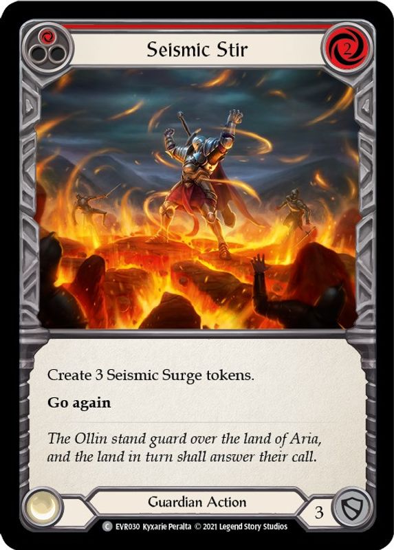 Seismic Stir (Red) - EVR030 - Common