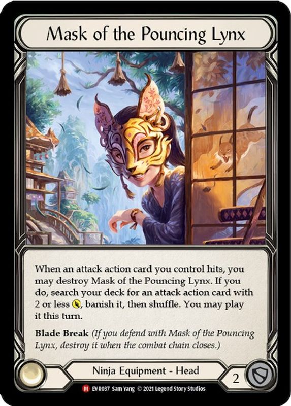 Mask of the Pouncing Lynx - EVR037 - Majestic