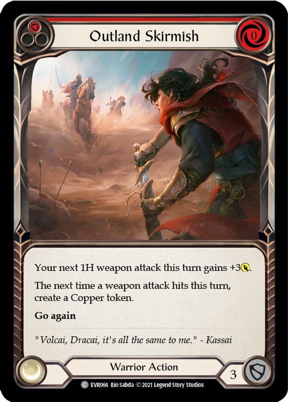 Outland Skirmish (Red) - EVR066 - Common