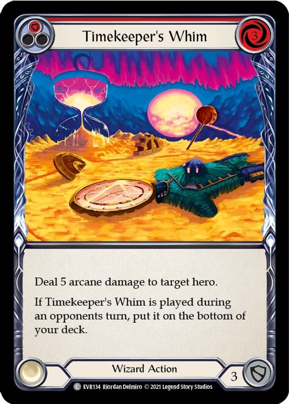 Timekeeper's Whim (Red) - EVR134 - Common