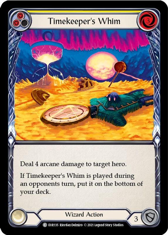 Timekeeper's Whim (Yellow) - EVR135 - Common