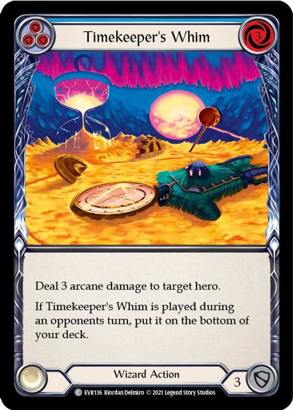 Timekeeper's Whim (Blue) - EVR136 - Common