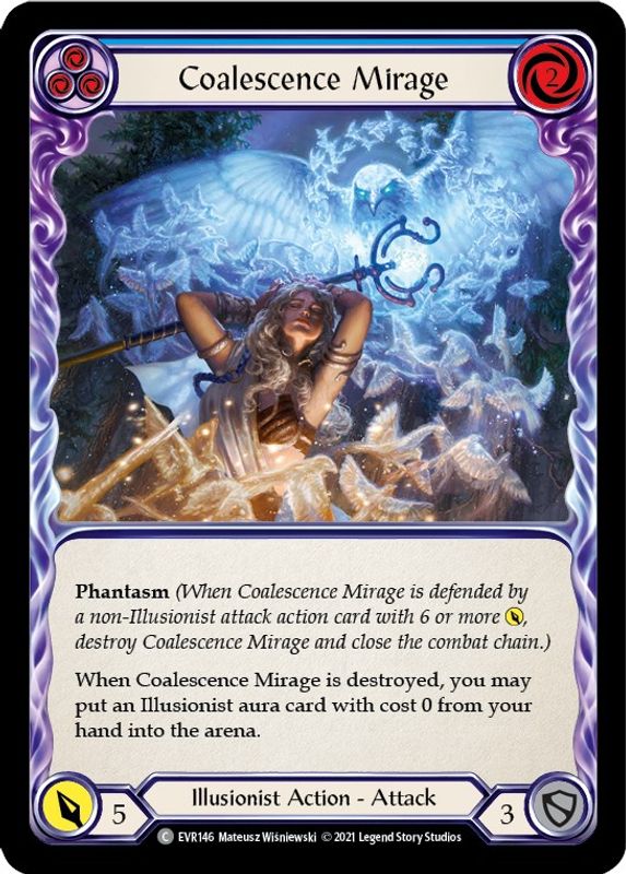 Coalescence Mirage (Blue) - EVR146 - Common