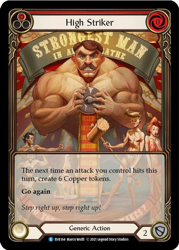 High Striker (Red) (Extended Art) - EVR164 - Rare